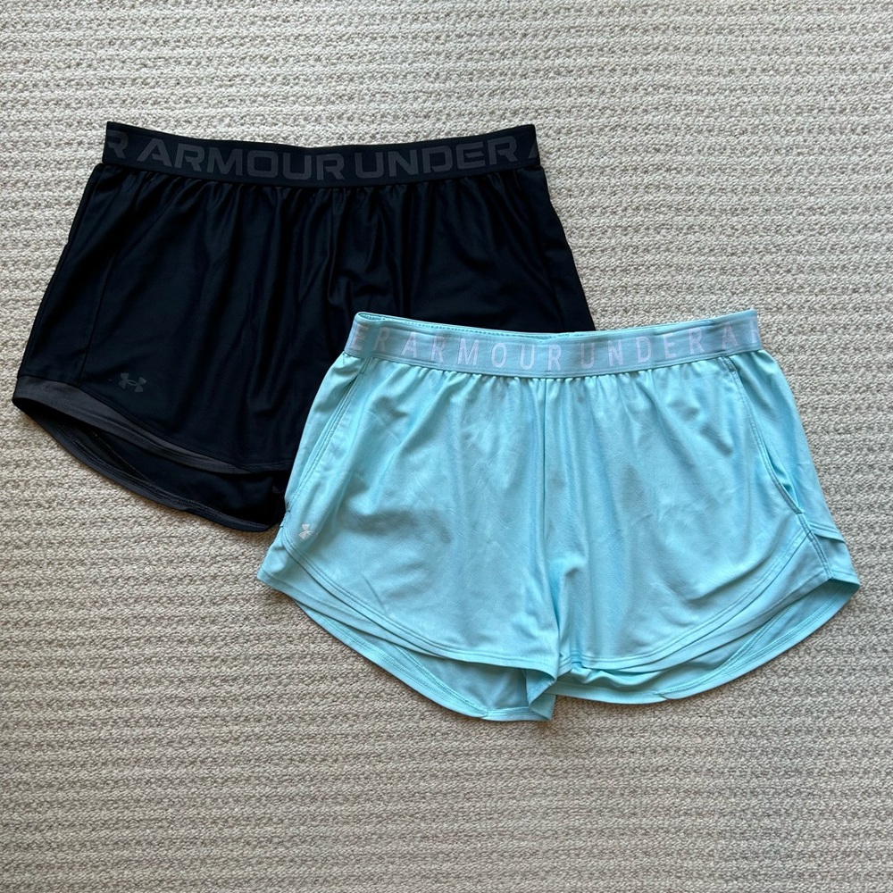 Under Amour Blue and Black Short Bundle